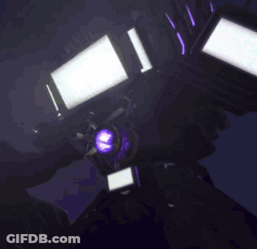 Titan Tv Man Lightning Power GIF