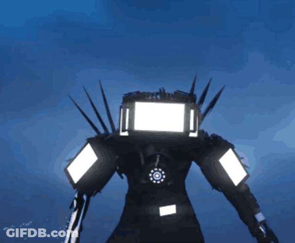 Titan Tv Man Running In Front GIF