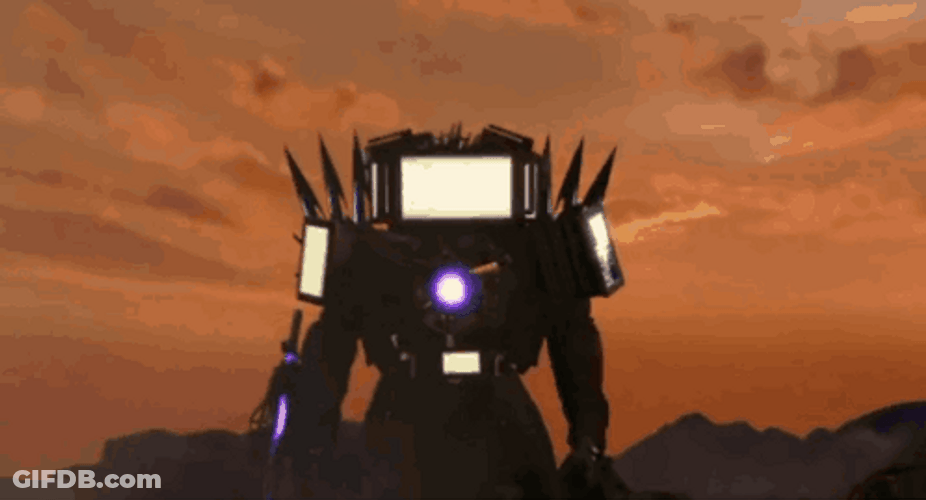 Titan Tv Man Thunder GIF