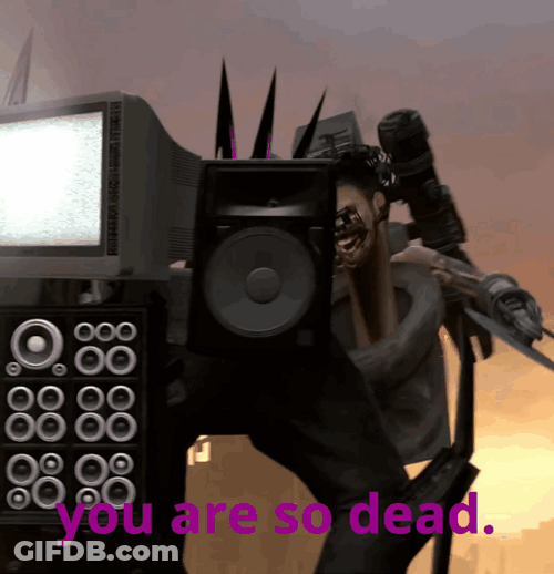 Titan Tv Man You Are Dead GIF
