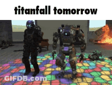Titanfall Tomorrow Video Game Scene GIF