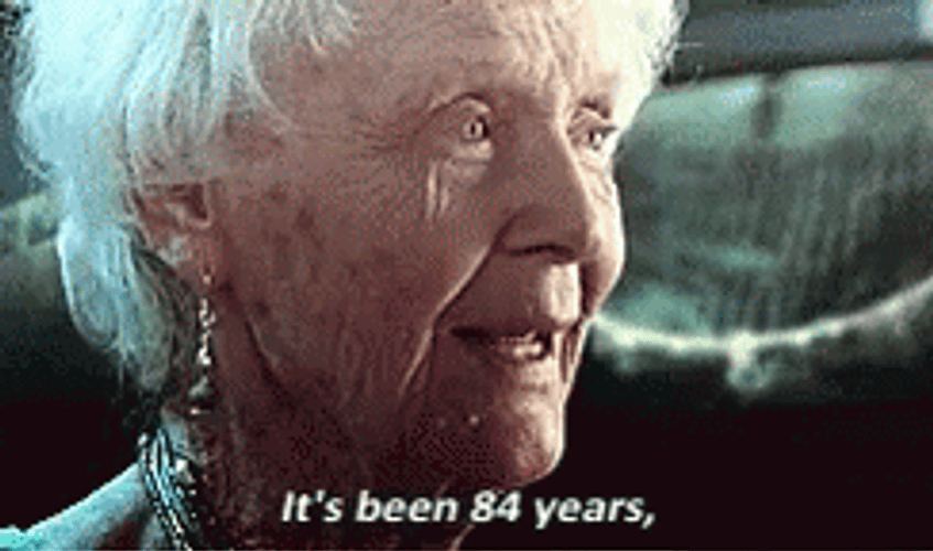Titanic Old Rose Dawson GIF