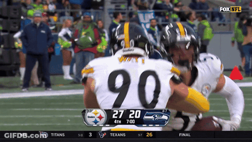 Titans And Seahawks Football Game GIF