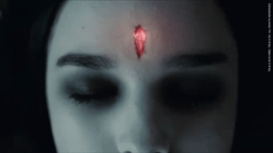 Titans Series Raven Rachel Roth Black Eye GIF