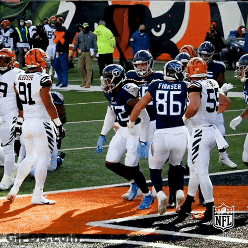 Titans Tennessee Team Griddy Dance GIF