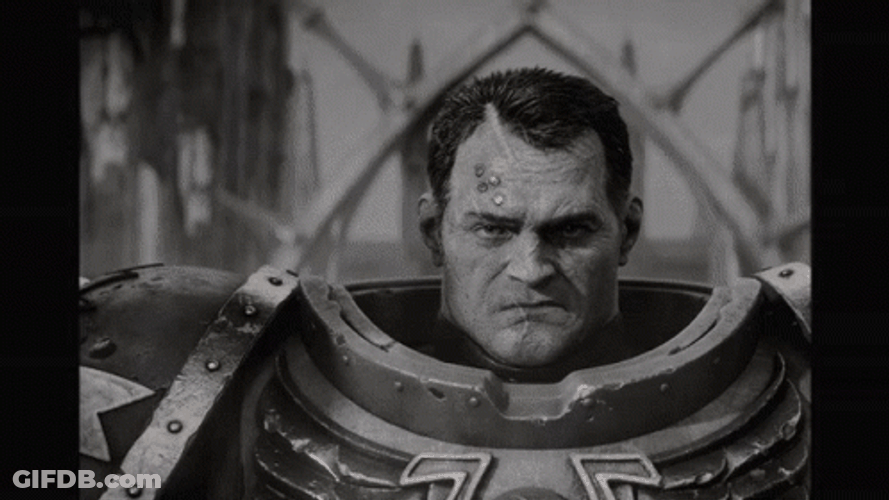 Titus Space Marine Approves GIF