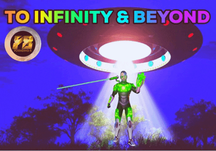 To Infinity And Beyond Green Lantern GIF