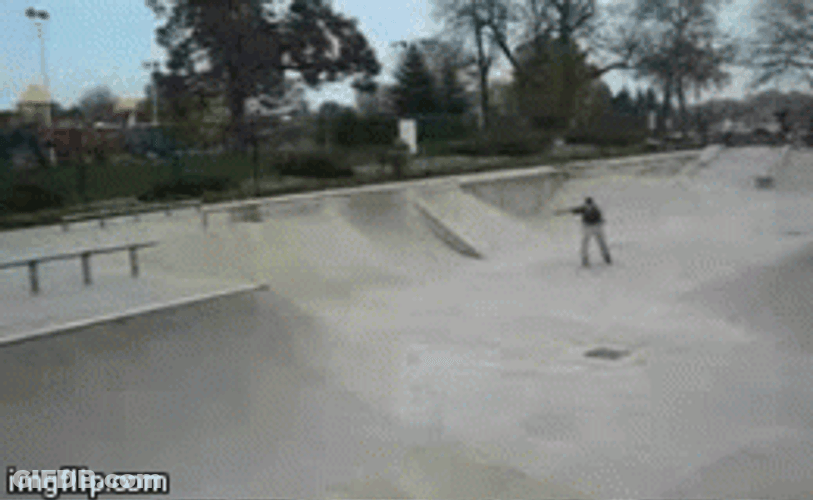 To Infinity And Beyond Skateboard Incident GIF