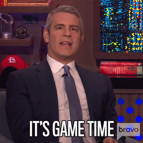 To The Game Play Time We Go GIF