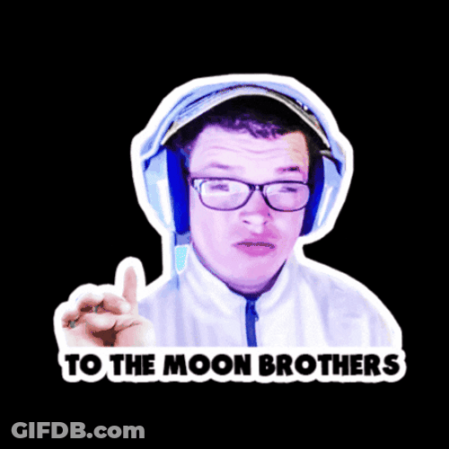 To The Moon Brother GIF