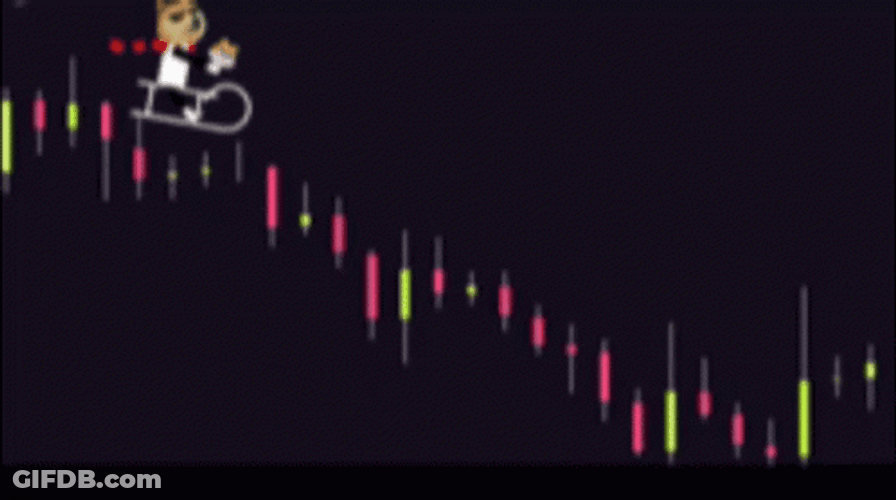 To The Moon Cool Cat Skiing GIF
