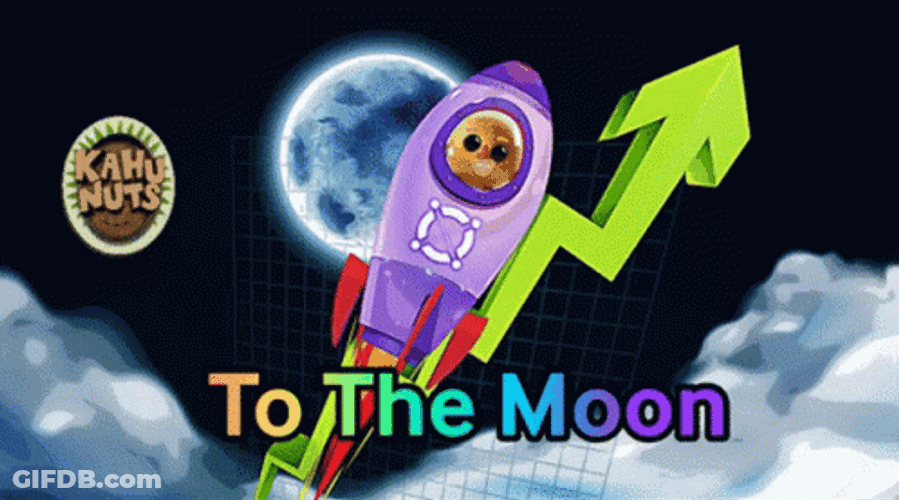 To The Moon Kahunuts Purple Rocket GIF