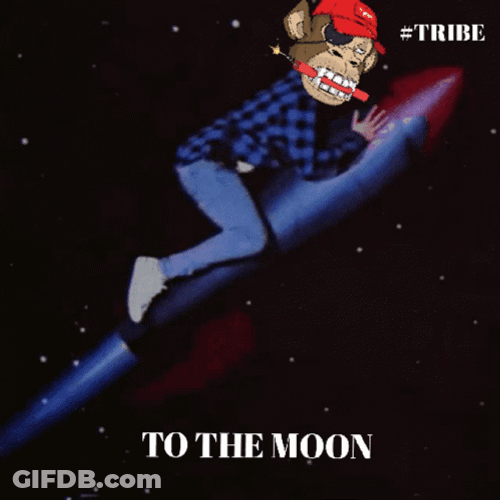 To The Moon The Monkey And His Stripe Sleeves GIF