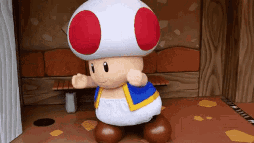 Toad Mario GIF