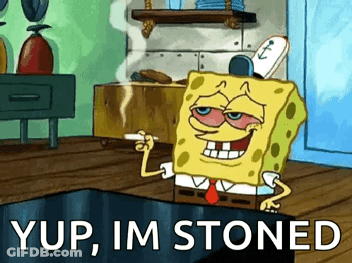 Toaster Cartoon On Kitchen Counter GIF