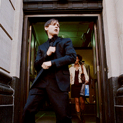 Tobey Maguire Dancing Sexy GIF
