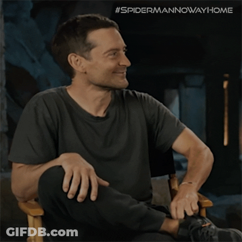 Tobey Maguire Saying Oh Yeah GIF