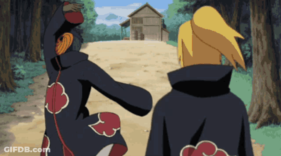 Tobi Deidara GIF