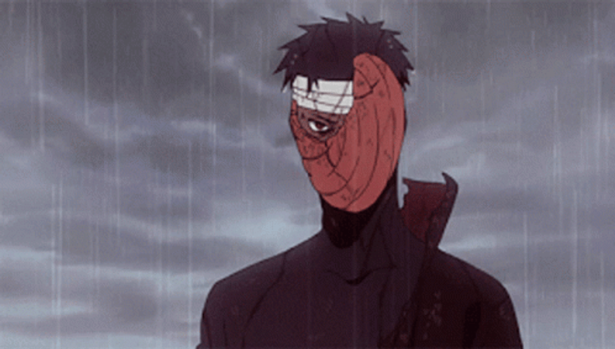 Tobi Obito Uchiha Broken Mask GIF