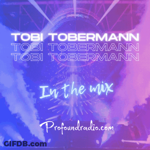 Tobi Tobemann's In The Mix Album Cover GIF