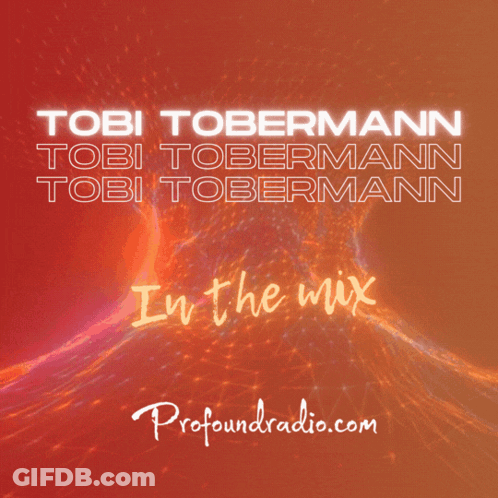 Tobi Tobermann Album In The Mix Poster GIF
