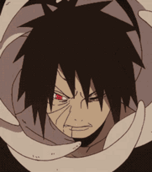 Tobi Vs. Kakashi Sharingan GIF