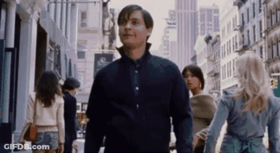 Toby Bully Maguire Dance Avengers Meme GIF