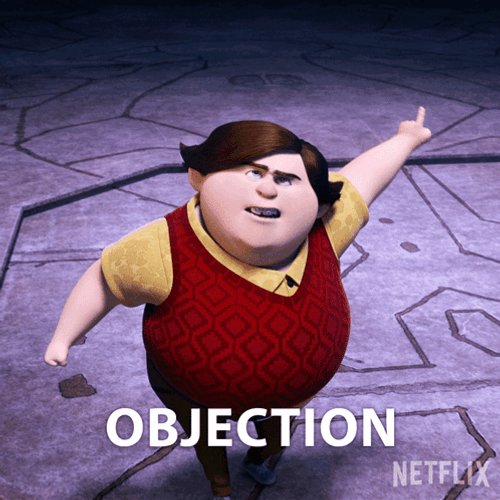 Toby Domzalski Objection GIF