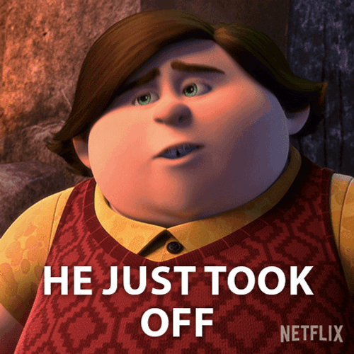 Toby Domzalski Took Off Left Out GIF