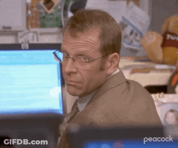 Toby Flenderson Presentation Was Blah GIF