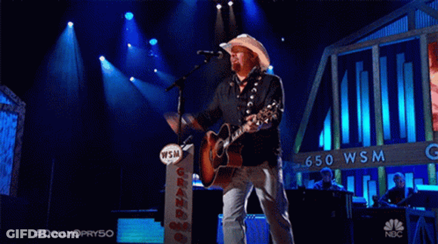 Toby Keith Big Performance GIF