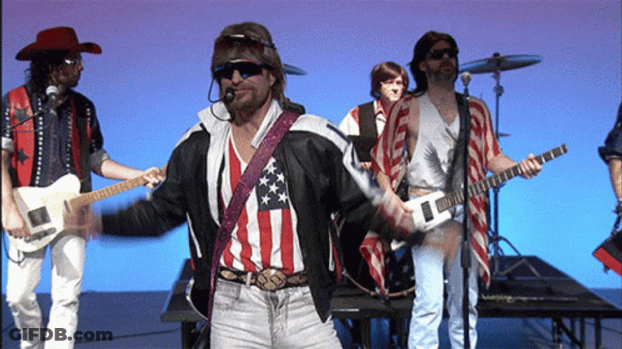 Toby Keith End Performance GIF
