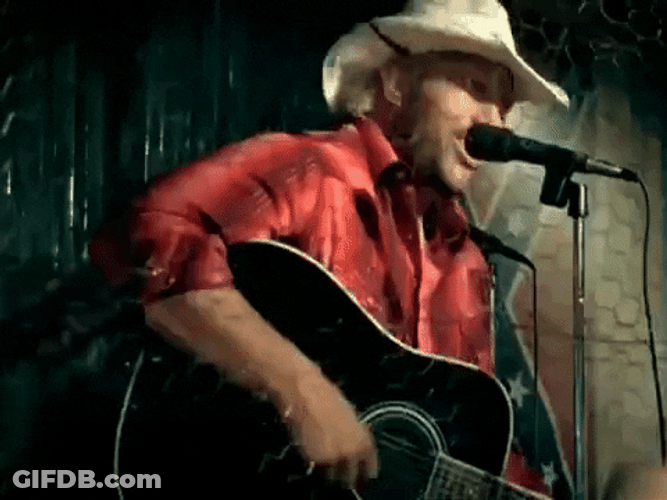 Toby Keith Playing Guitar GIF