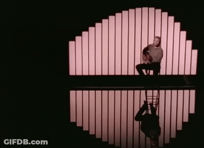 Toby Keith Sitting Shadow GIF