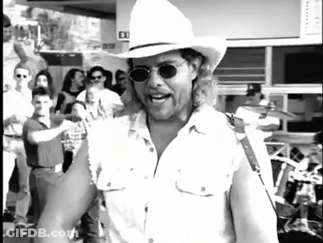 Toby Keith Teasing Performance GIF