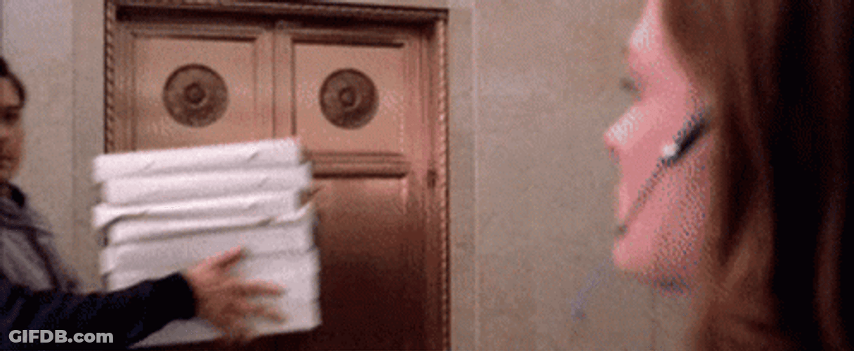 Toby Maguire Pizza Time GIF