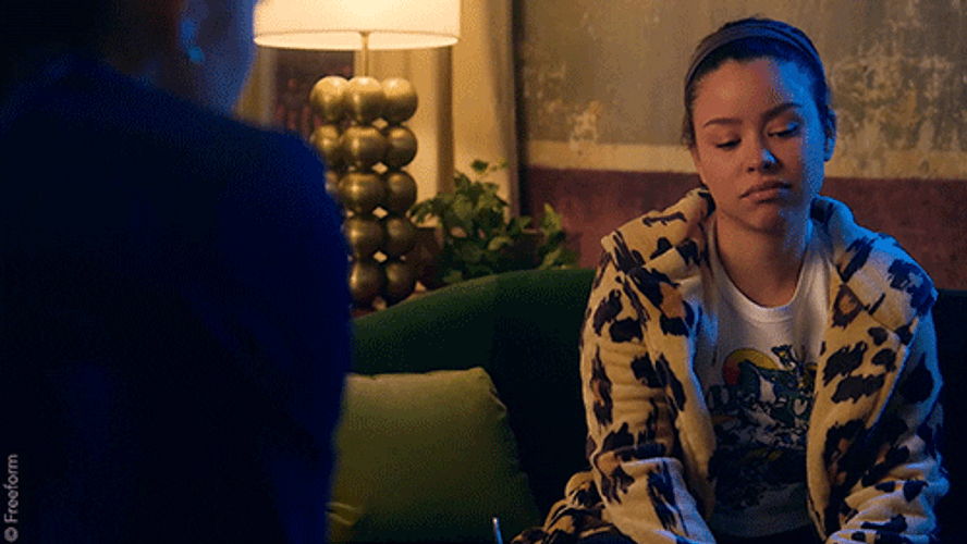 Today Drained Me Mariana Adams Foster Lying Down GIF