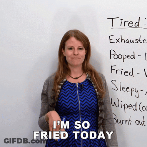 Today Drained Me Teacher Emma GIF