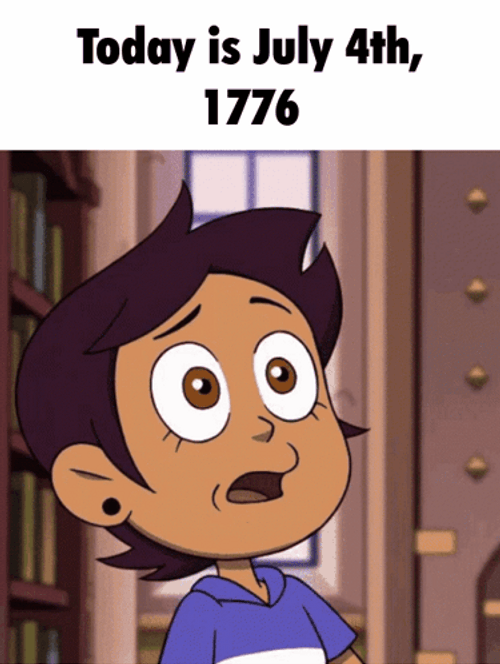 Today Is July 4Th, 1776 GIF