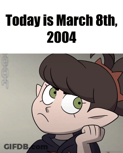 March 8Th 2004 Cartoon Girl Background GIF