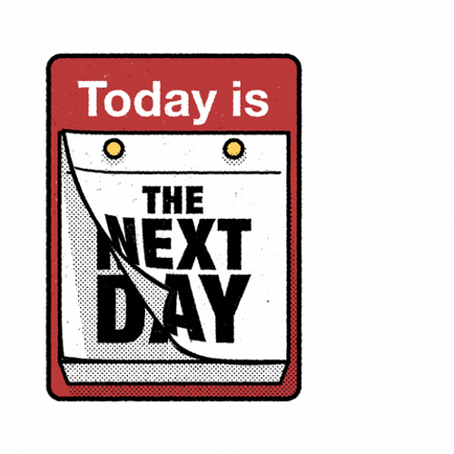 Today Is Next Day Anime Loop GIF