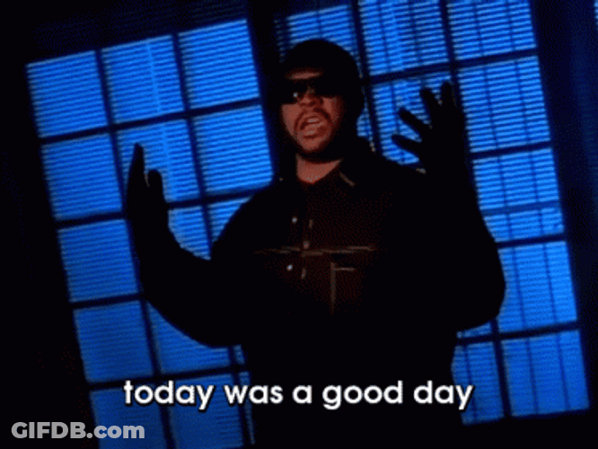Today Was A Good Day Ice Cube GIF