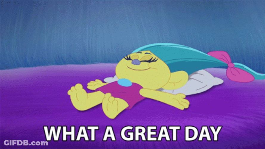 Today Was A Good Day Trolls Smidge GIF