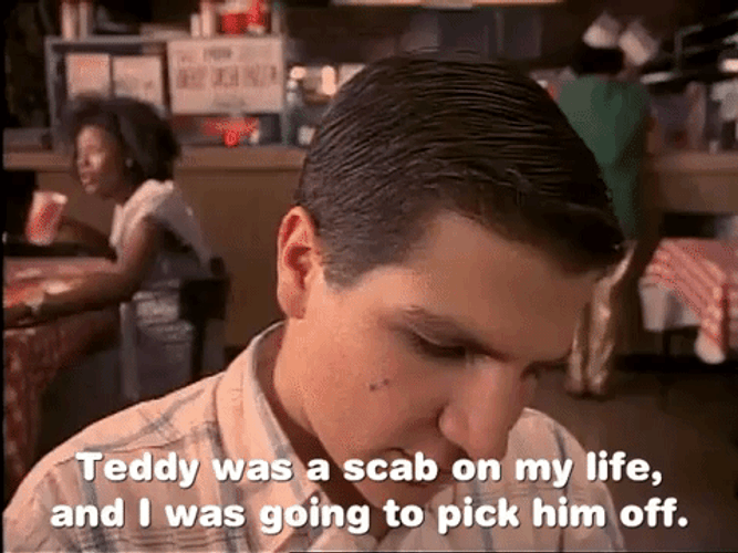Today Was Scab On My Life GIF