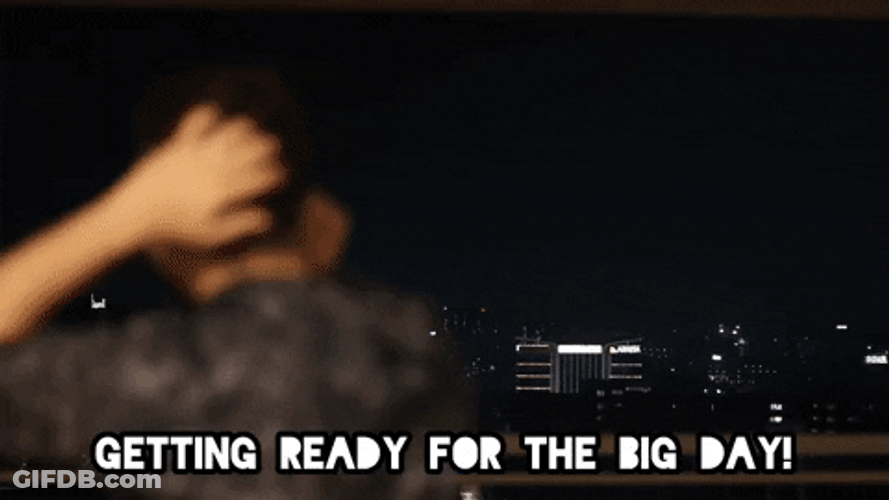 Todays The Day Anxious Digital Pratik GIF