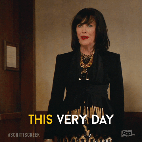 Todays The Day Catherine O'Hara GIF