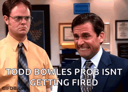 Todd Bowles Prob Isn't Getting Fired Two Men GIF