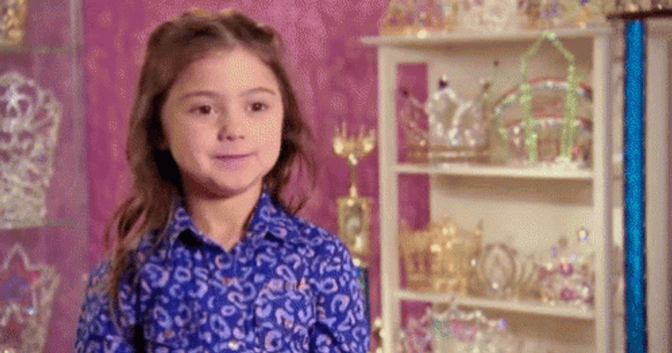 Toddlers & Tiaras Excited Girl GIF