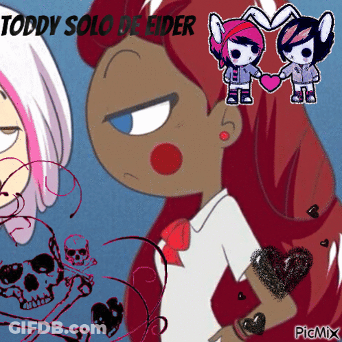 Toddy Solo De Elder With Skulls And Crossbones GIF