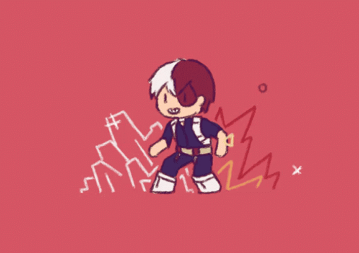 Todoroki Shoto Chibi GIF